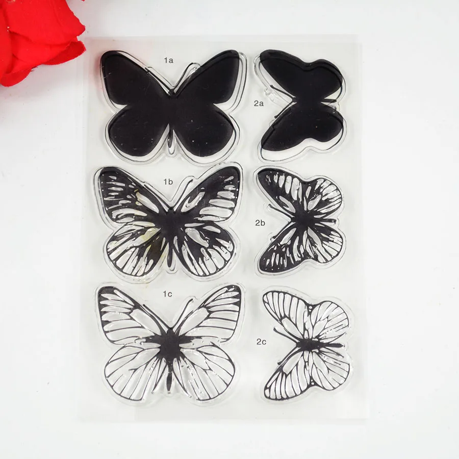 Eco-friendly Transparent Stamp Solid block butterflies For DIY Scrapbooking/Card Making/ Decoration Supplies
Eco-friendly Transparent Stamp Solid block butterflies For DIY Scrapbooking/Card Making/ Decoration Supplies