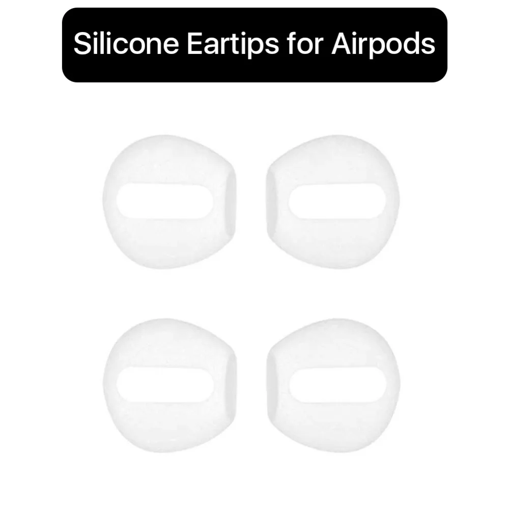Ear Tips Covers Gels Buds for AirPods, AirPod Cover Earbuds Eartips 4 Pcs a Set, Super Thin Soft Silicone Fit in The Box Close
Ear Tips Covers Gels Buds for AirPods, AirPod Cover Earbuds Eartips 4 Pcs a Set, Super Thin Soft Silicone Fit in The Box Close