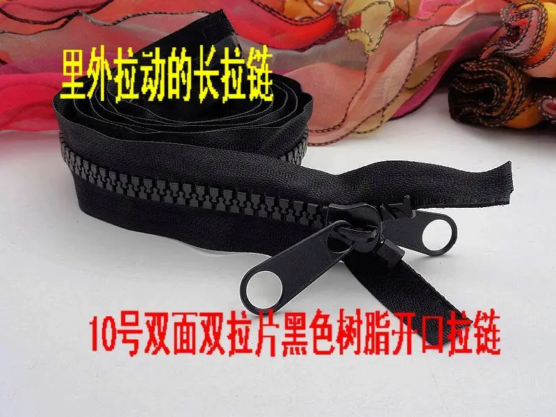 10# oversize resin zipper for bags tent yacht zipper repair double sides double pullers 120cm 150cm 1piece free shipping
10# oversize resin zipper for bags tent yacht zipper repair double sides double pullers 120cm 150cm 1piece free shipping