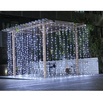 10M x 3M 1000 LED Outdoor Party christmas xmas String Fairy Wedding Curtain Light 8 Modes for Choice 110V (White)
10M x 3M 1000 LED Outdoor Party christmas xmas String Fairy Wedding Curtain Light 8 Modes for Choice 110V (White)