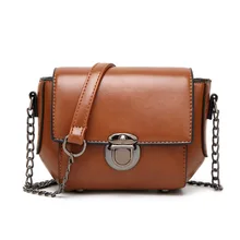 Bolsos De Mujer bolsos de bandolera para mujer 2019 13x19cm bolso de hombro para mujer bolsos de mensajero de cuero PU Bolsa femenina DALFR(China)