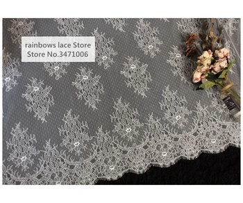 3 meters /lot 120 cm wide Black white Eyelash Lace Fabric DIY Decorative High Quality Soft Off Wedding trim Handmade textiles
3 meters /lot 120 cm wide Black white Eyelash Lace Fabric DIY Decorative High Quality Soft Off Wedding trim Handmade textiles