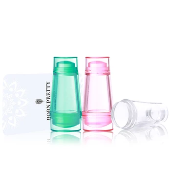 1 Pc Double Head Nail Stamper Clear Jelly Silicone Marshmallow Stamper White Pink Green with Scraper Nail Art Stamping Tools
1 Pc Double Head Nail Stamper Clear Jelly Silicone Marshmallow Stamper White Pink Green with Scraper Nail Art Stamping Tools