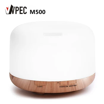 VVPEC 500ml Aroma Essential Oil Diffuser Ultrasonic Air Humidifier 7 Color Changing LED Lights for Office Home
VVPEC 500ml Aroma Essential Oil Diffuser Ultrasonic Air Humidifier 7 Color Changing LED Lights for Office Home