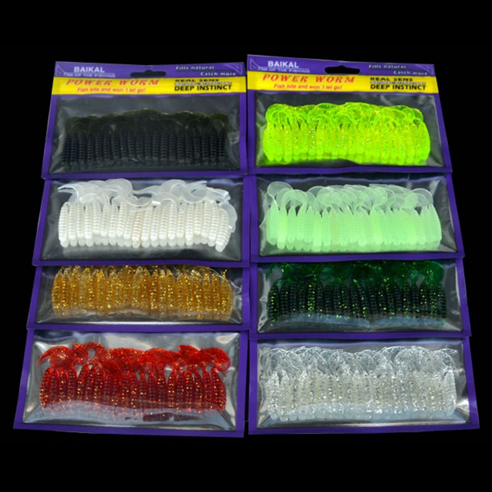 20pcs/lot 5cm Soft Worm Fishing Lure Single Tail Capuchin Maggots Bionic Baits Fishings Artificial Bait
20pcs/lot 5cm Soft Worm Fishing Lure Single Tail Capuchin Maggots Bionic Baits Fishings Artificial Bait