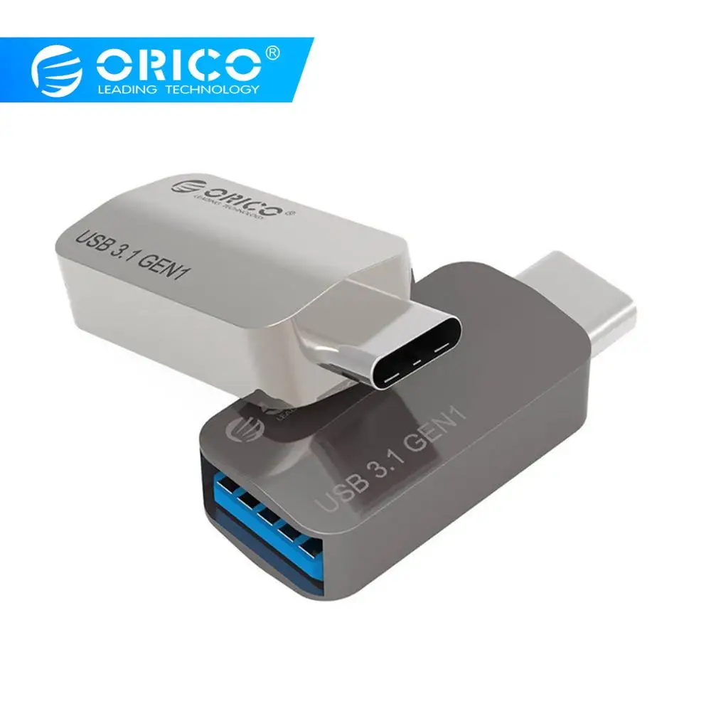 ORICO Aluminum USB Type C Mobile Phone Adapter Male to USB 3.0 Female USB Type-C OTG Adapter Converter for Nexus 5X 6P Macbook
ORICO Aluminum USB Type C Mobile Phone Adapter Male to USB 3.0 Female USB Type-C OTG Adapter Converter for Nexus 5X 6P Macbook