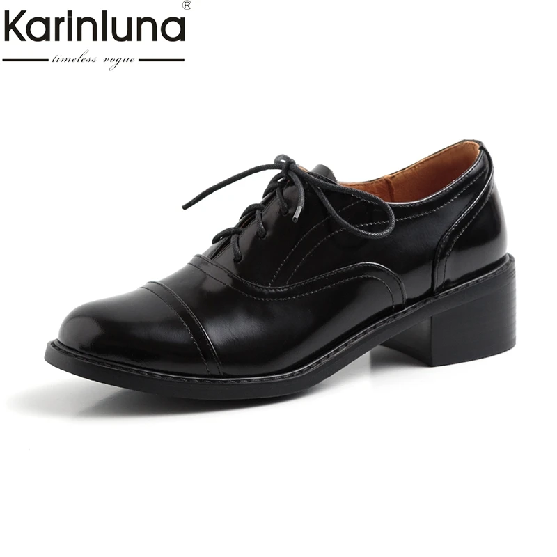 KarinLuna 2019 Brand New Ins Style Mature Elegant women's Shoes Genuine Leather lace-up Plus Size 43 Fashion women's Pumps
KarinLuna 2019 Brand New Ins Style Mature Elegant women's Shoes Genuine Leather lace-up Plus Size 43 Fashion women's Pumps