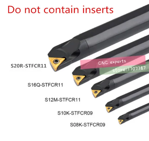 5Pcs/Lot 8 10 12 16 20mm STFCR Lathe Turning Holder Boring Bar Insert For Semi-finishingS08K/S10K/S12M/S16Q/S20R STFCR09 STFCR11
5Pcs/Lot 8 10 12 16 20mm STFCR Lathe Turning Holder Boring Bar Insert For Semi-finishingS08K/S10K/S12M/S16Q/S20R STFCR09 STFCR11