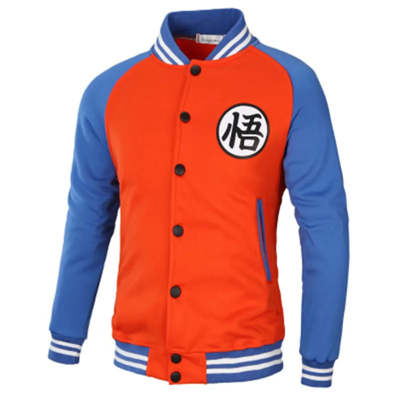 Dragon Ball Men hoodies 3D Cartoon Cosplay Print Standing collar Hoody cute orange Single-breasted cardigan casual Sweatshirts
Dragon Ball Men hoodies 3D Cartoon Cosplay Print Standing collar Hoody cute orange Single-breasted cardigan casual Sweatshirts