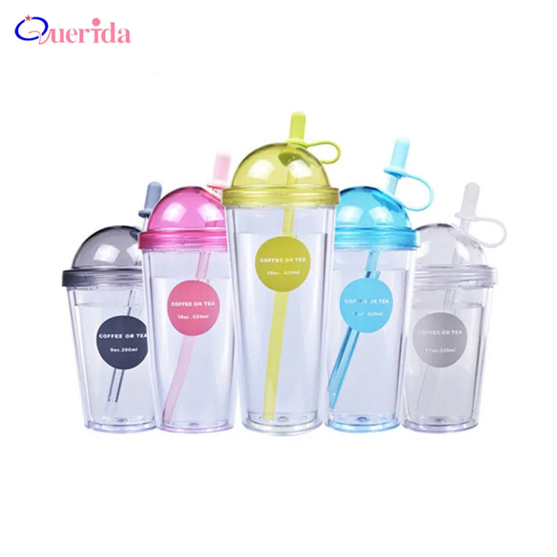 Creative Personality Adult Straw Cup Portable Food grade AS Double Layer Student Travel Water Bottle Milk Tea Coffee Drink Cup
Creative Personality Adult Straw Cup Portable Food grade AS Double Layer Student Travel Water Bottle Milk Tea Coffee Drink Cup
