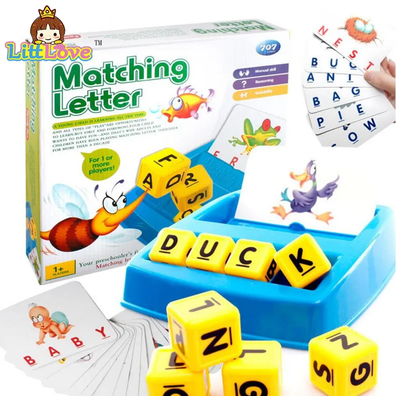 Children Alphabet Puzzle Game Card English Alphabet Letters Learning Toys Vocabulary Word Picture Match Game Educational Toys
Children Alphabet Puzzle Game Card English Alphabet Letters Learning Toys Vocabulary Word Picture Match Game Educational Toys
