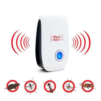 EU/US Plug Ultrasonic Anti Mosquito Insect Repeller Rat Mouse Cockroach Pest Reject Repellent Ultrasonic Repellent
EU/US Plug Ultrasonic Anti Mosquito Insect Repeller Rat Mouse Cockroach Pest Reject Repellent Ultrasonic Repellent