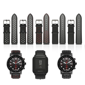 20mm 22mm Strap for AMAZFIT Bip Stratos 2 for Samsung Gear 3 Cowhide Leather Band Bracelet Men Women Business Style Black Red
20mm 22mm Strap for AMAZFIT Bip Stratos 2 for Samsung Gear 3 Cowhide Leather Band Bracelet Men Women Business Style Black Red
