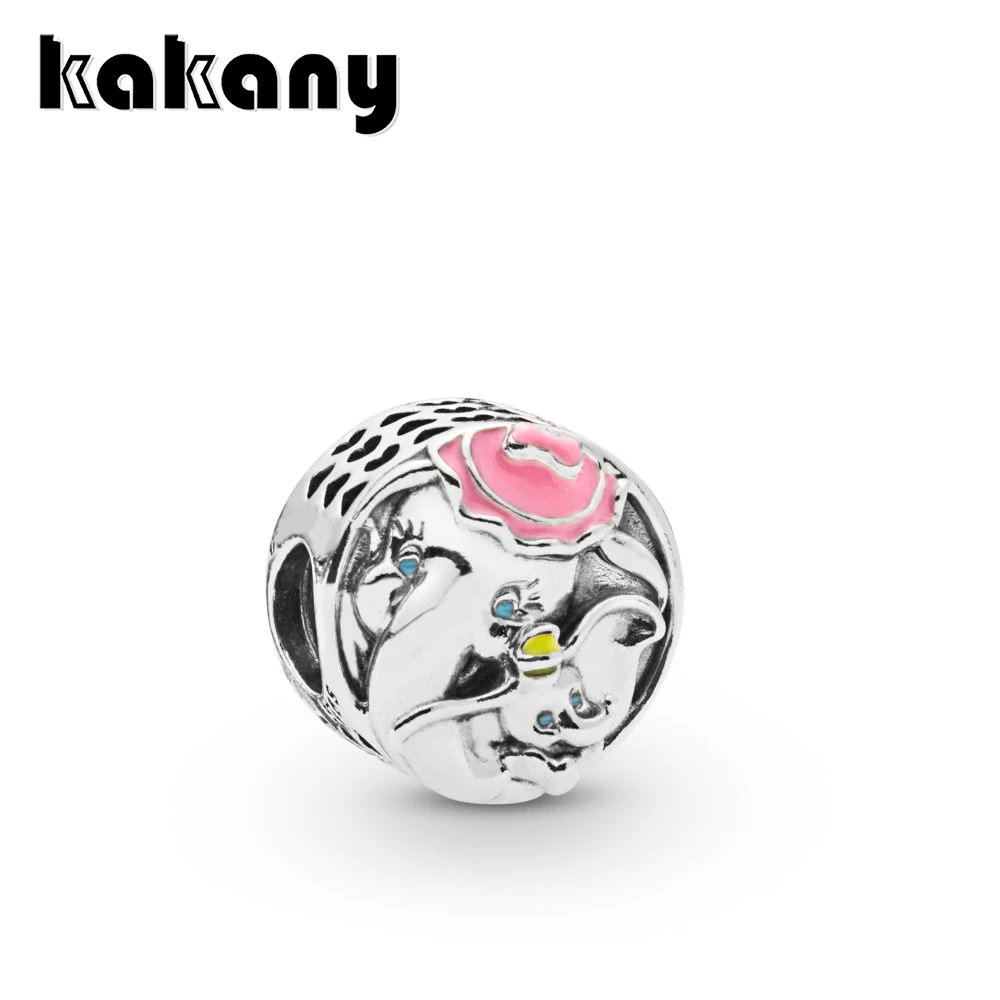 KAKANY 2019 Spring New Dumbo and Mrs. Jumbo Charm Beads Suitable for popular Charm Bracelet Original Fashion Women's Jewelry
KAKANY 2019 Spring New Dumbo and Mrs. Jumbo Charm Beads Suitable for popular Charm Bracelet Original Fashion Women's Jewelry