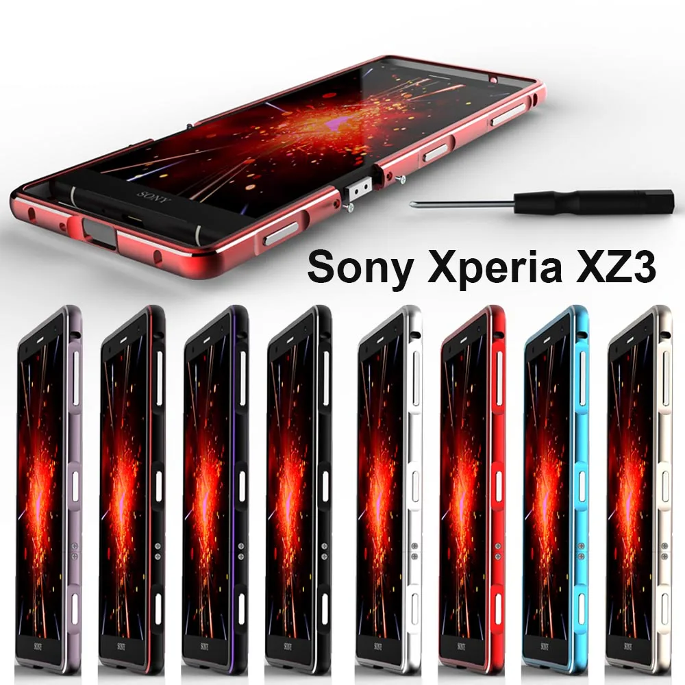 For Sony Xperia XZ3 case Original Aluminum Alloy Glossy Metal Frame for Sony Xperia XZ3 Bumper case Luxury Sony XZ3 phone case
For Sony Xperia XZ3 case Original Aluminum Alloy Glossy Metal Frame for Sony Xperia XZ3 Bumper case Luxury Sony XZ3 phone case