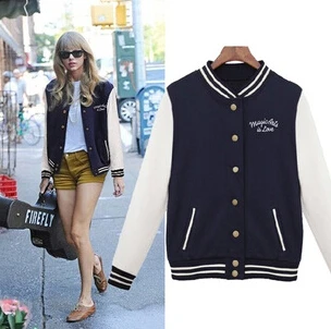 Autumn European Institute of wind Sweatshirts large size XXXL women's long-sleeve sweatshirt coat female baseball uniform jacket
Autumn European Institute of wind Sweatshirts large size XXXL women's long-sleeve sweatshirt coat female baseball uniform jacket