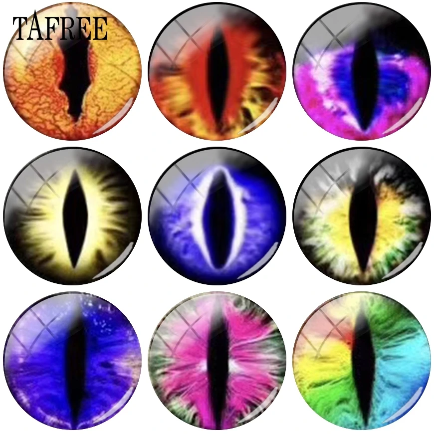 TAFREE Evil Eyes 12 18mm Glass Beads Cabochon Dome Base Cover Pendant Flat Back Making Findings
TAFREE Evil Eyes 12 18mm Glass Beads Cabochon Dome Base Cover Pendant Flat Back Making Findings