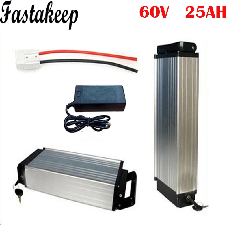 Rear rack 60V 2000W DIY Motorcycle Battery 60V 25Ah ebike Lithium ion Battery Pack with Charger BMS
Rear rack 60V 2000W DIY Motorcycle Battery 60V 25Ah ebike Lithium ion Battery Pack with Charger BMS