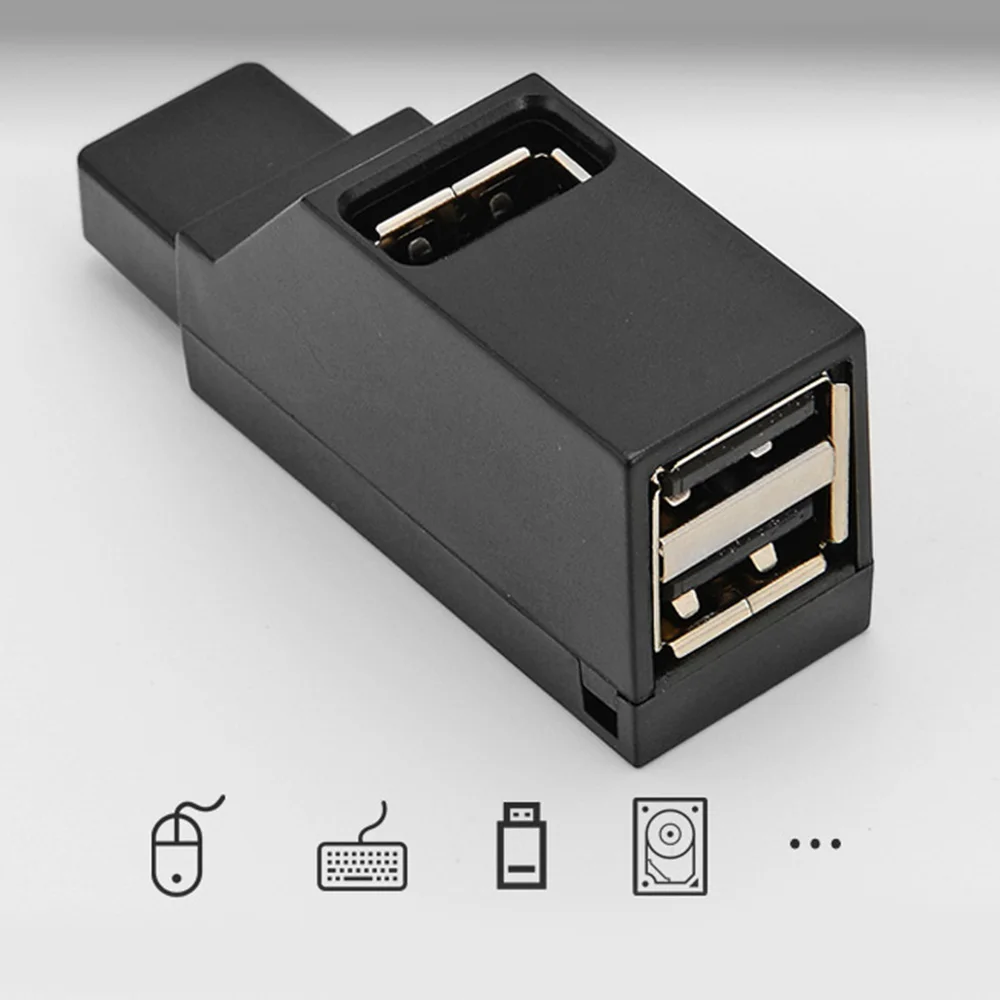 Mini USB 2.0 USB 3.0 Hub 3 Ports Portable USB Hub 480 Mbps High Speed Slim Hub USB Splitter Black for Laptop Computer Use
Mini USB 2.0 USB 3.0 Hub 3 Ports Portable USB Hub 480 Mbps High Speed Slim Hub USB Splitter Black for Laptop Computer Use