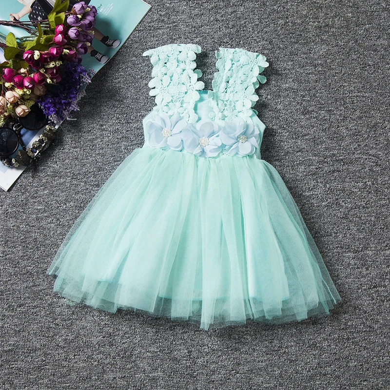 Infant Baby Clothes Sleeveless Dress with Flowers Summer Girls Baby Clothing Tulle Party Princess Dresses Children Daily Clothes
Infant Baby Clothes Sleeveless Dress with Flowers Summer Girls Baby Clothing Tulle Party Princess Dresses Children Daily Clothes