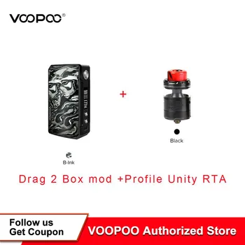 VOOPOO DRAG 2 TC Box Mod VOOPOO 177W Temperature Control Box mod Electronic Cigarette Vape Fit 3.5ML Wotofo Profile Unity RTA 
VOOPOO DRAG 2 TC Box Mod VOOPOO 177W Temperature Control Box mod Electronic Cigarette Vape Fit 3.5ML Wotofo Profile Unity RTA