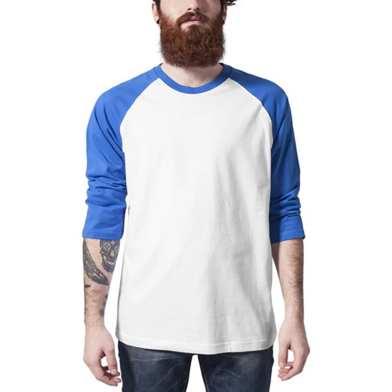 New Arrival Men's Summer Spring Raglan Jersey Shirt Men O-Neck Cotton Casual 3/4 Sleeve T-shirts
New Arrival Men's Summer Spring Raglan Jersey Shirt Men O-Neck Cotton Casual 3/4 Sleeve T-shirts