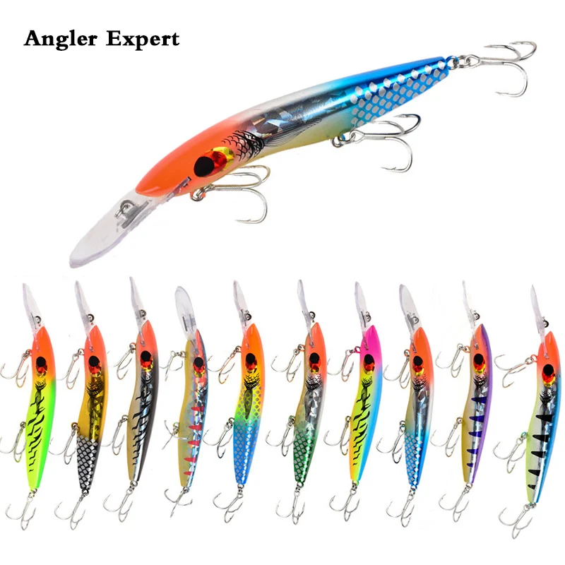 1pcs 16cm 25g Minnow Wobblers Fishing Lure Hard Bait Artificial Bait Big Wobbler Trolling Boat Sea Fishing Bass Pike Lure
1pcs 16cm 25g Minnow Wobblers Fishing Lure Hard Bait Artificial Bait Big Wobbler Trolling Boat Sea Fishing Bass Pike Lure