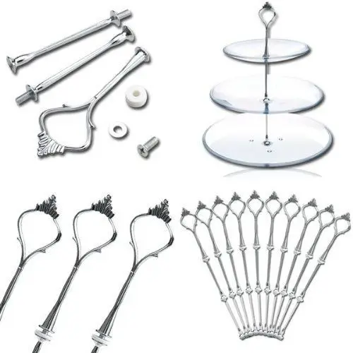 3 Tier Cake Plate Stand Handle Crown Fitting Hardware Metal Rod Party Tool Only Handle
3 Tier Cake Plate Stand Handle Crown Fitting Hardware Metal Rod Party Tool Only Handle