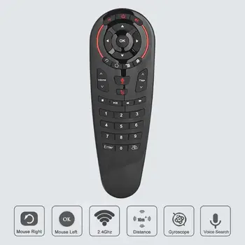G30 2.4G Wireless Voice Fly Air Mouse Keyboard IR learning Gyro Motion Sensing Smart Remote Control for Game Android TV Box PC
G30 2.4G Wireless Voice Fly Air Mouse Keyboard IR learning Gyro Motion Sensing Smart Remote Control for Game Android TV Box PC
