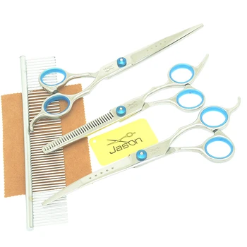 7.0" Professional Pet Grooming Scissors Dog Cutting Thinning Curved Shears Cat Hair Cutting Clipper Pet Groomer Tool Set LZS0760
7.0" Professional Pet Grooming Scissors Dog Cutting Thinning Curved Shears Cat Hair Cutting Clipper Pet Groomer Tool Set LZS0760