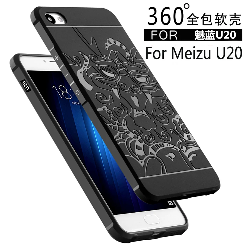 Роскошный телефон чехол для Meizu U20 U 20 Высокое качество Мягкие силиконовые