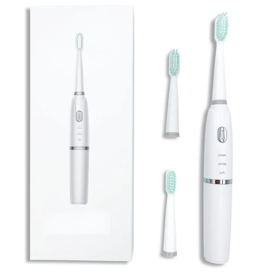 Electric Toothbrush Waterproof Battery Type Electric Toothbrush 31,800 rpm Clean Soft Whiten Head Replaceable White For Home
Electric Toothbrush Waterproof Battery Type Electric Toothbrush 31,800 rpm Clean Soft Whiten Head Replaceable White For Home
