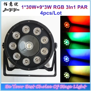 Stage Wash Decoration 9+1 DMX Slim Led Par Light 9pcs* 3W RGB 3in1 Led And 1 x 30W RGB 3in1 Led Tri Color Par Can Stage Light
Stage Wash Decoration 9+1 DMX Slim Led Par Light 9pcs* 3W RGB 3in1 Led And 1 x 30W RGB 3in1 Led Tri Color Par Can Stage Light