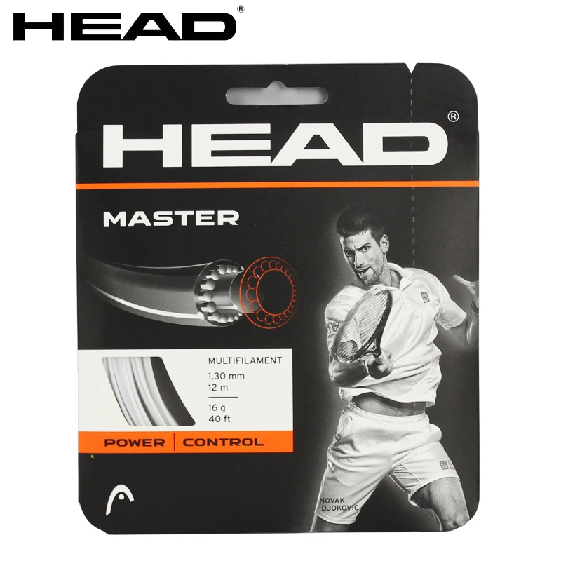 Original Head MASTER Power Control Tennis String Synttetic Gut Pps 1.3mm Tennis Rackets String 12m/pcs
Original Head MASTER Power Control Tennis String Synttetic Gut Pps 1.3mm Tennis Rackets String 12m/pcs