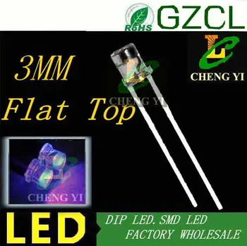 395-400nm UV led diode 3mm Purple flat top led 90-110 degree wide angle DIP LED 3.0-3.5V Banknote inspection led
395-400nm UV led diode 3mm Purple flat top led 90-110 degree wide angle DIP LED 3.0-3.5V Banknote inspection led