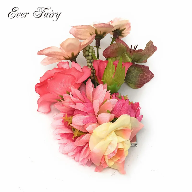 EVER FAIRY Beach Barrette Girl Boho Bridal Women Flower Brooch Women Hair Clip Hairpins Wedding Decoration
EVER FAIRY Beach Barrette Girl Boho Bridal Women Flower Brooch Women Hair Clip Hairpins Wedding Decoration