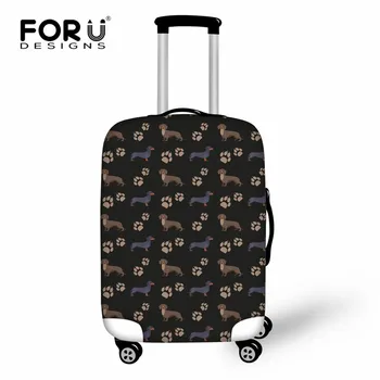 FORUDESIGNS Dachshund Pattern Thickest Elastic Luggage Cover Suitcase Protective Cover Apply to 18-30 Cases Travel Accessories
FORUDESIGNS Dachshund Pattern Thickest Elastic Luggage Cover Suitcase Protective Cover Apply to 18-30 Cases Travel Accessories