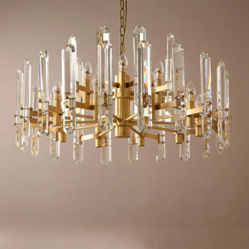 Postmodern living room crystal chandelier restaurant lighting villa atmosphere creative personality chandelier luxury light
Postmodern living room crystal chandelier restaurant lighting villa atmosphere creative personality chandelier luxury light