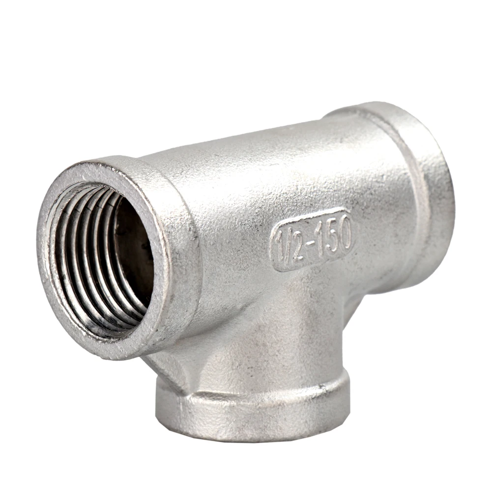 1 PC New 1/2" Tee 3 way Female Stainless Steel 304 Threaded Pipe Fitting NPT SA529 Household Tools P30
1 PC New 1/2" Tee 3 way Female Stainless Steel 304 Threaded Pipe Fitting NPT SA529 Household Tools P30