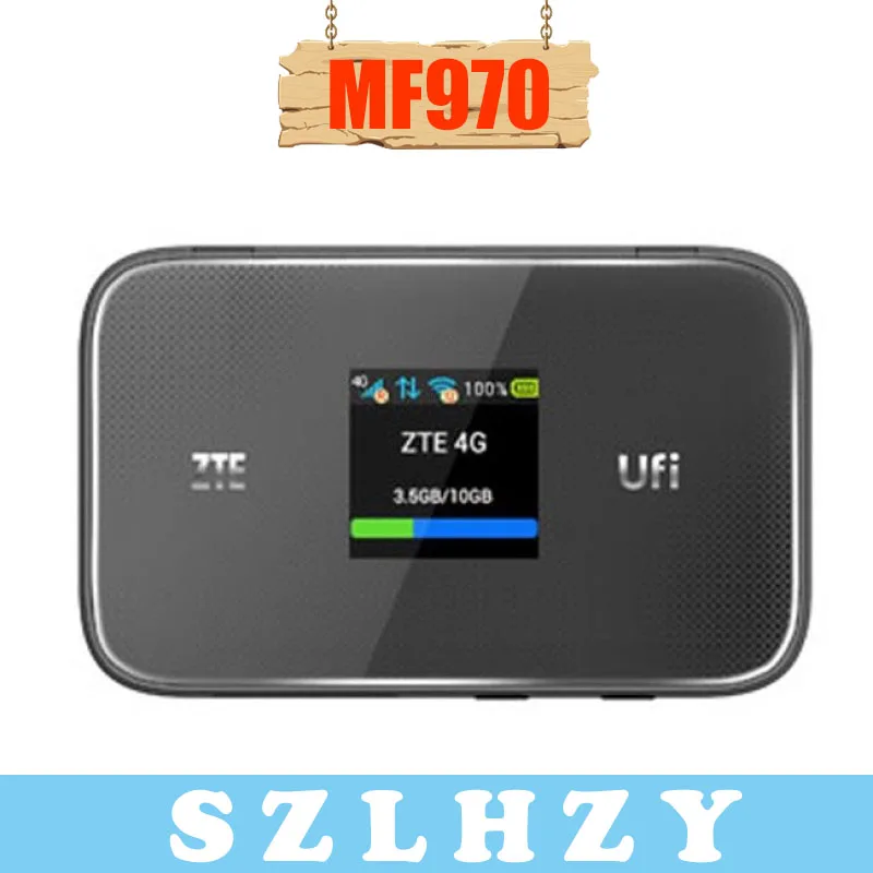 Used Unlocked ZTE UFi MF970 4G LTE Router Cat6 Mobile 300mbps WiFi Hotspot Pocket Wireless Car Wifi with SIM card slot
Used Unlocked ZTE UFi MF970 4G LTE Router Cat6 Mobile 300mbps WiFi Hotspot Pocket Wireless Car Wifi with SIM card slot