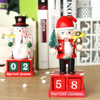 Christmas Decorations Nutcracker Puppet Advent Calendars Ornaments Wooden Snowman Toy Countdown Calendars New Year Date Reminder
Christmas Decorations Nutcracker Puppet Advent Calendars Ornaments Wooden Snowman Toy Countdown Calendars New Year Date Reminder