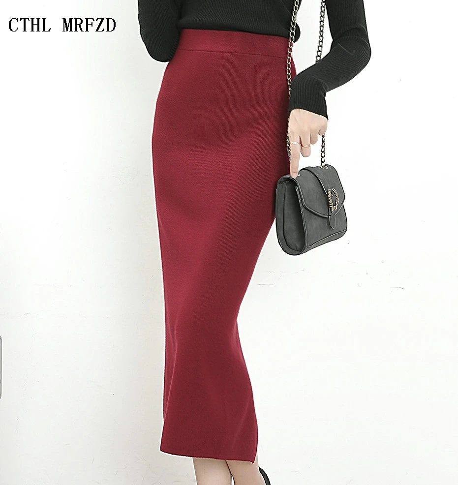 Sexy fashion long skirt 2017 new knitted skirt long section of self-cultivated temperament long skirt waist hip split skirt
Sexy fashion long skirt 2017 new knitted skirt long section of self-cultivated temperament long skirt waist hip split skirt
