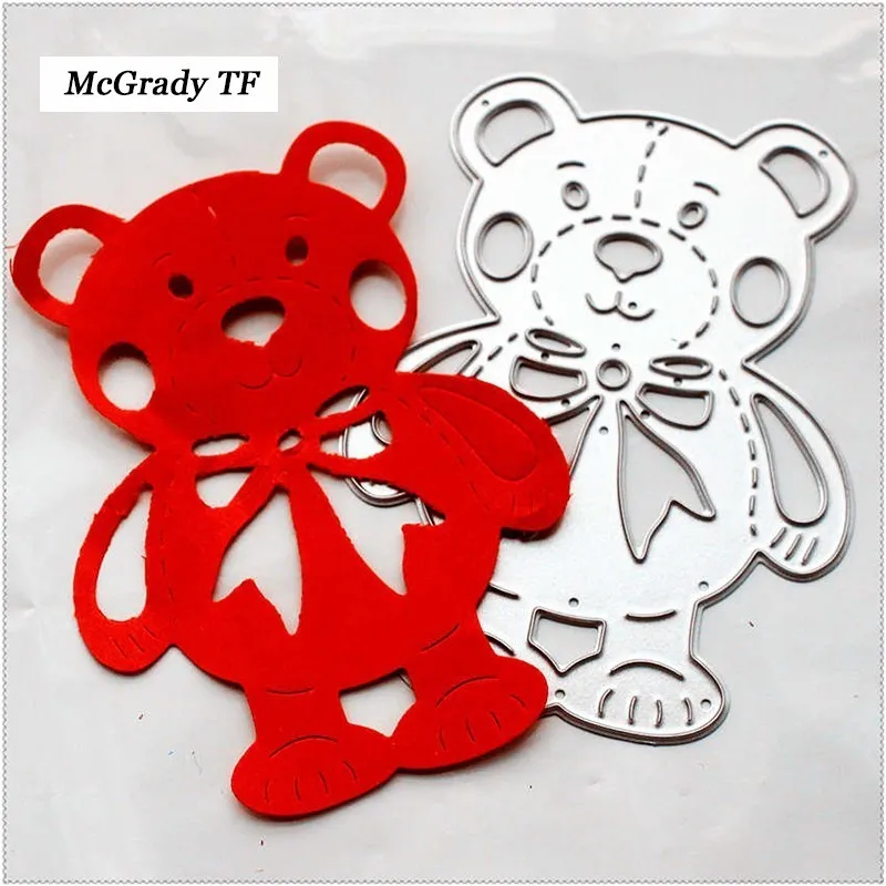 2Pcs/set Bear Shape Metal Cutting Dies DIY Stencil Scrapbooking Photo Album Embossing Template Home Steel Handwork Cutting Dies
2Pcs/set Bear Shape Metal Cutting Dies DIY Stencil Scrapbooking Photo Album Embossing Template Home Steel Handwork Cutting Dies