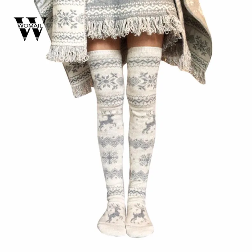Amazing Winter Women Christmas Thigh High Long Stockings Knit Over Knee Socks Xmas Fashion Dec 4
Amazing Winter Women Christmas Thigh High Long Stockings Knit Over Knee Socks Xmas Fashion Dec 4