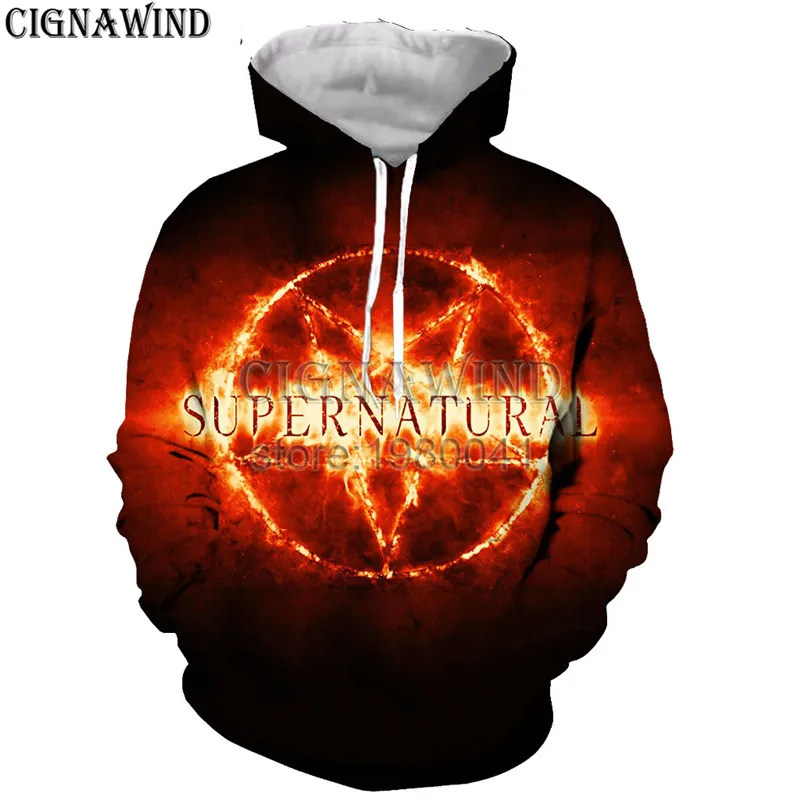 Fashion Popular Classic TV Supernatural hoodie men/women 3D printed hoodies sweatshirts casual Harajuku style streetwear tops
Fashion Popular Classic TV Supernatural hoodie men/women 3D printed hoodies sweatshirts casual Harajuku style streetwear tops