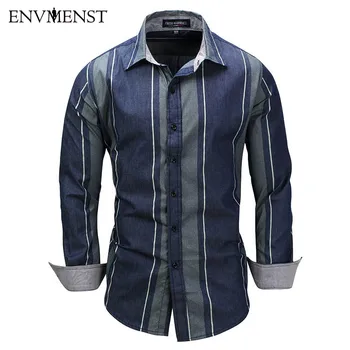 Envmenst 2017 New Arrival Men's Long Sleeve Shirt 100% Cotton Men Dress Shirts Striped Casual Fashion Business Style Shirts
Envmenst 2017 New Arrival Men's Long Sleeve Shirt 100% Cotton Men Dress Shirts Striped Casual Fashion Business Style Shirts