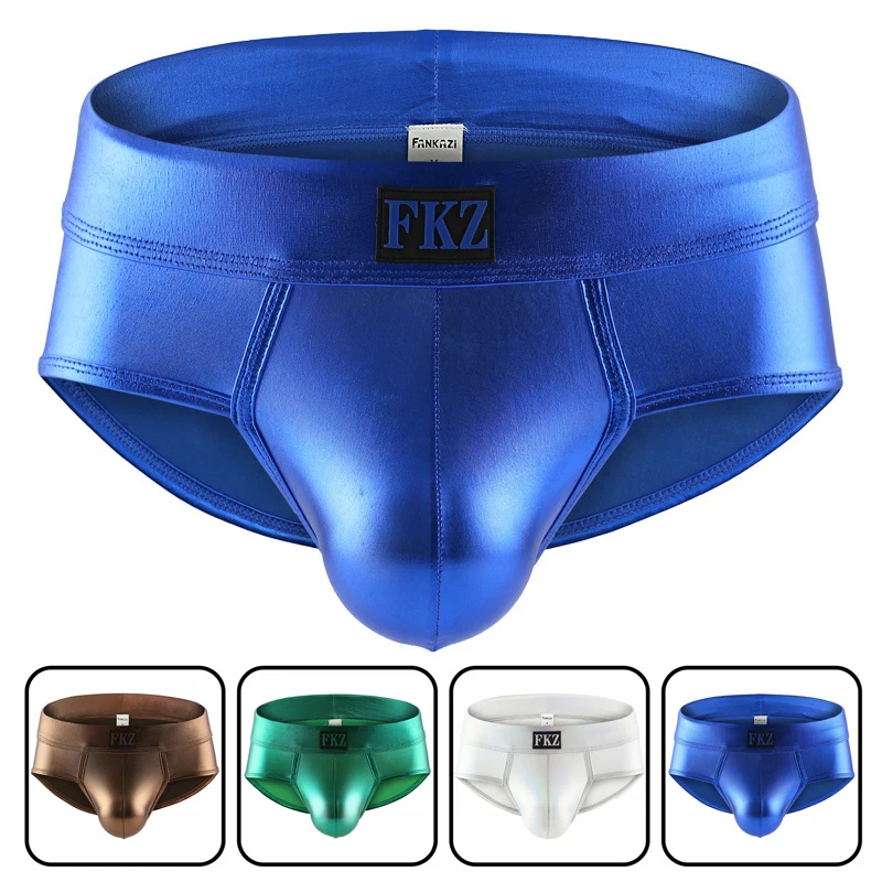 Men Underwear Sexy Men Briefs PU Leather Mens Slip Cueca Male Panties Underpants Briefs Solid Soft Bikini Men's Briefs jockstrap
Men Underwear Sexy Men Briefs PU Leather Mens Slip Cueca Male Panties Underpants Briefs Solid Soft Bikini Men's Briefs jockstrap