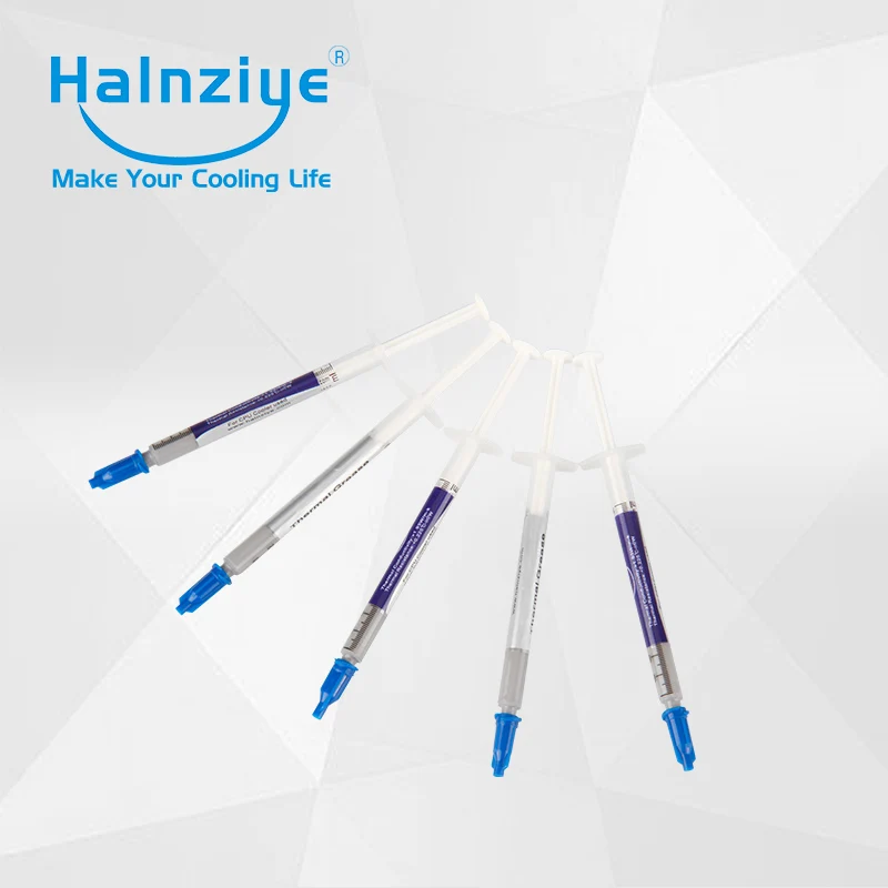 Grey thermal grease silicone thermal compound and paste apply to cpu gpu high power led light HY510
Grey thermal grease silicone thermal compound and paste apply to cpu gpu high power led light HY510