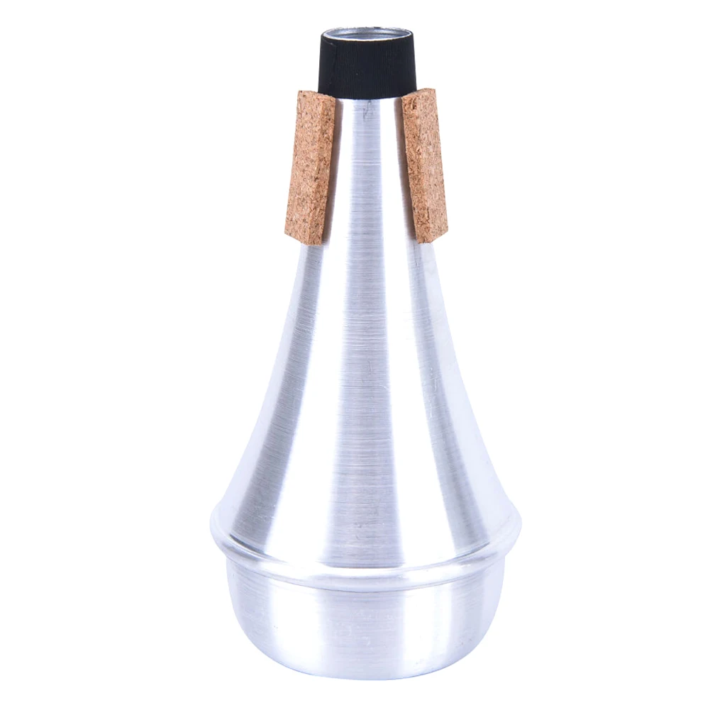 Trumpet Mute Practice Reduce Sound Aluminum Alloy Practical Silver Silencer Lightweight Accessories Straight For Jazz Instrument
Trumpet Mute Practice Reduce Sound Aluminum Alloy Practical Silver Silencer Lightweight Accessories Straight For Jazz Instrument