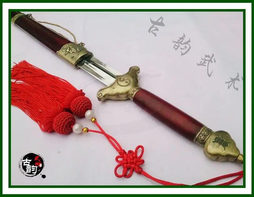 Wushu competition sword/Chinese WUSHU sword/beautiful blade//longquan sword / Red Tassel
Wushu competition sword/Chinese WUSHU sword/beautiful blade//longquan sword / Red Tassel